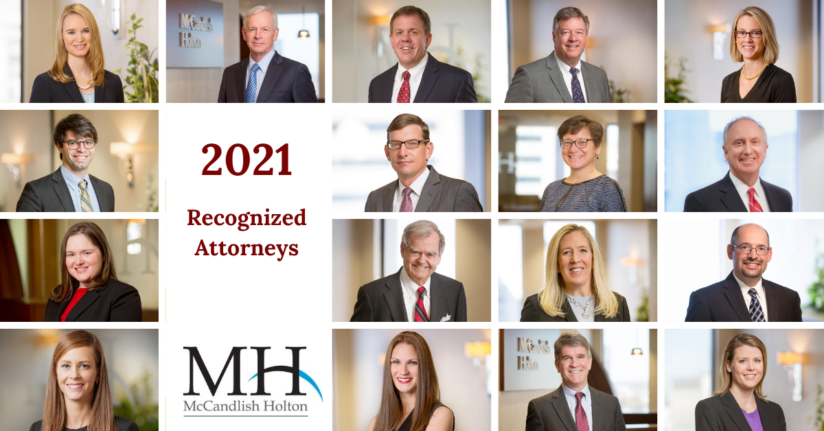 17 McCandlish Holton Attorneys Named The Best Lawyers in America© 2021